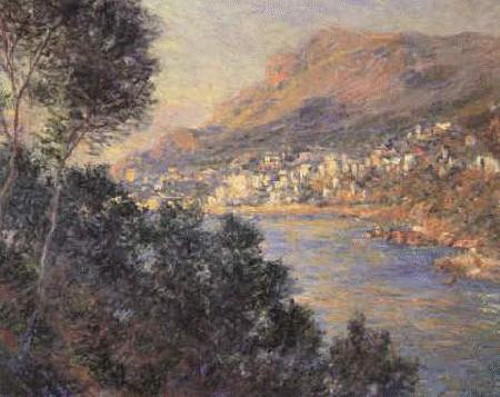 Claude Monet Monte Carlo vu de Roquebrune oil painting image